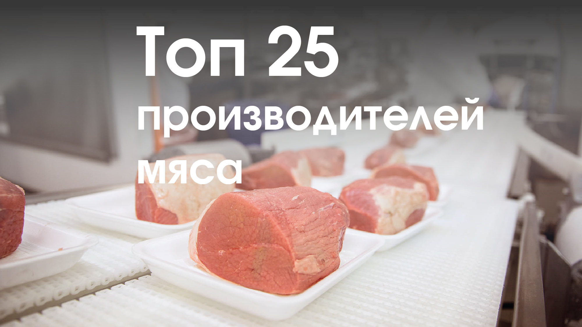  Топ-25 производителей мяса в 2022 г. Динамика производства